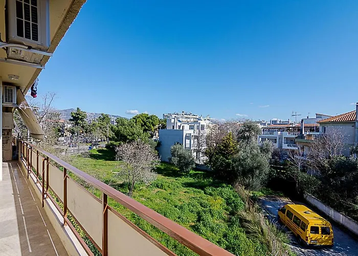 Two Bedroom In Chalandri With Balcony